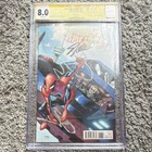 Marvel The Amazing Spider-Man #17 (2016) CGC 8.0 Signed Stan Lee