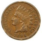 1891 indian head cent- -SMH939