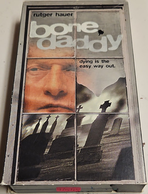 Artisan Home Entertainment Bone Daddy VHS 1998 Horror Thriller NTSC CC ex-rental