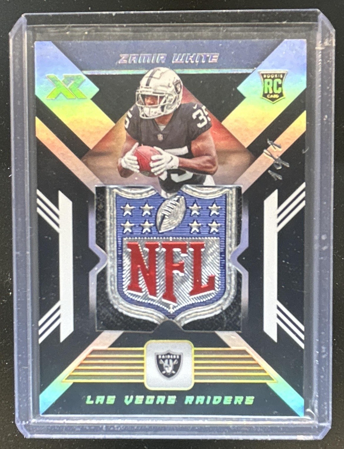 Zamir White Panini XR Rookie XL Materials #RXL34 Base