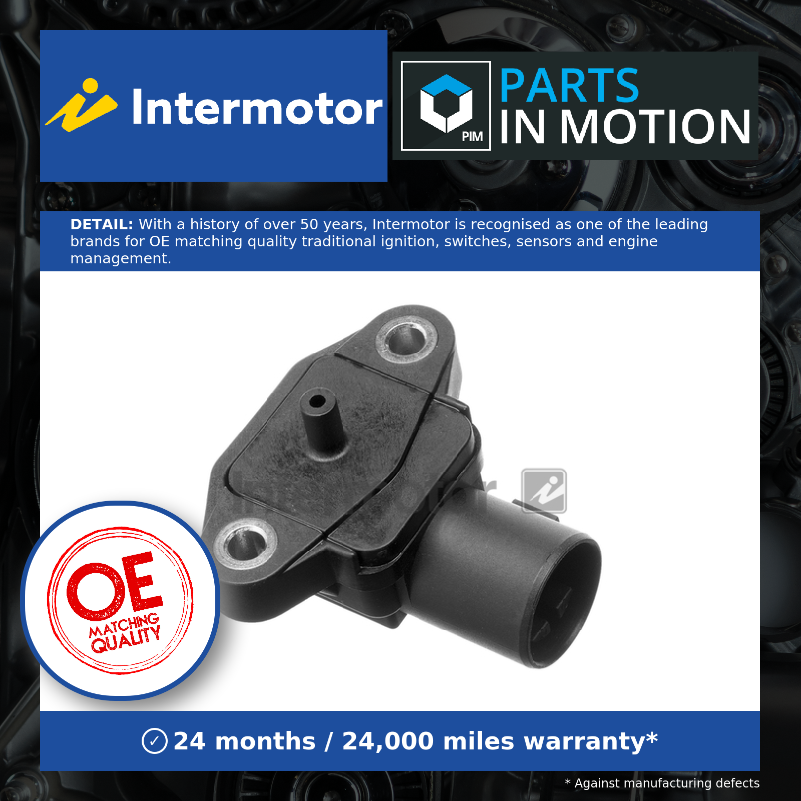 MAP Sensor For Honda Accord Cr-V 1 CRX Civic - Image 2