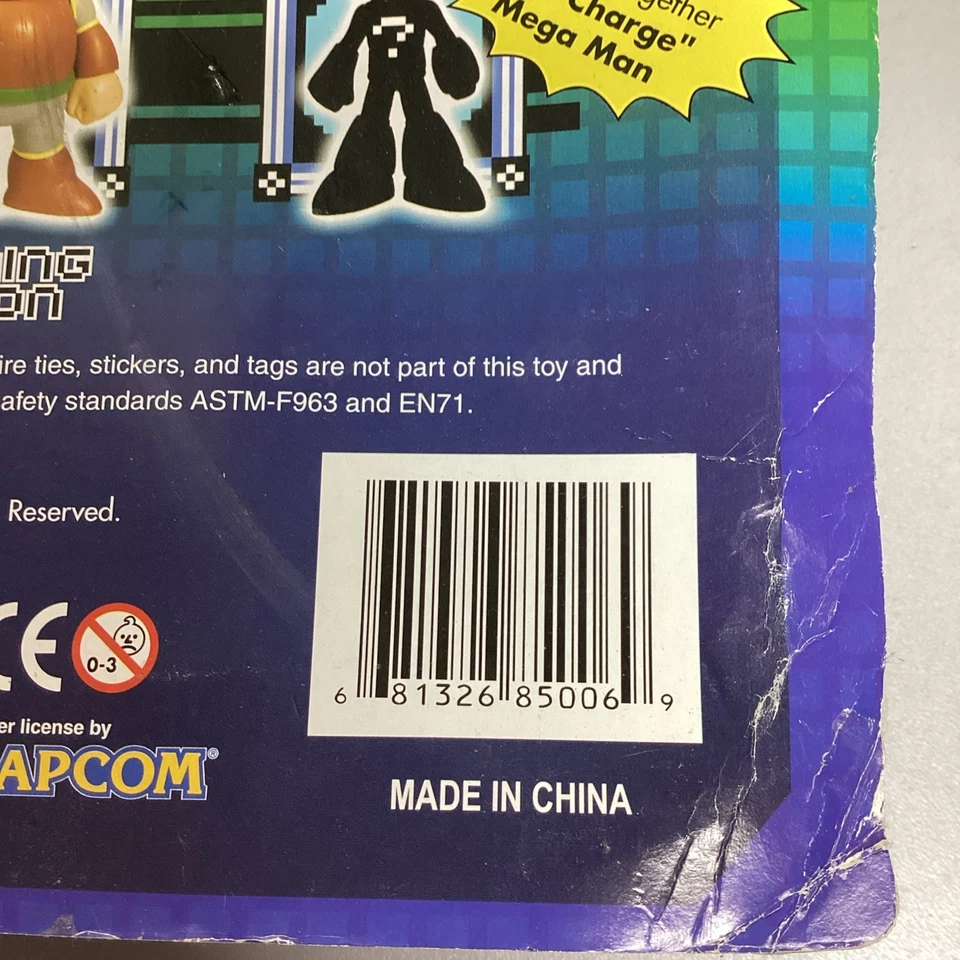 Vintage 2005 Mega Man Retro-Roto Gutsman Brand New Capcom Jazwares Action Figure - Image 3 of 4