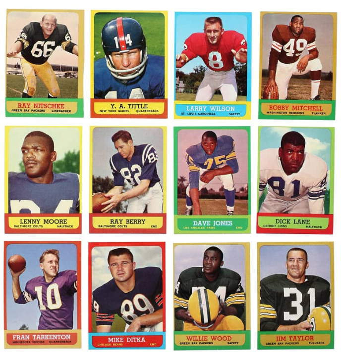 Billy Ray Smith #9 Football Cards 1963 Topps trading card — raw and PSA graded price guide