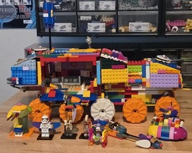 LEGO Star Wars Rainbow Clone Turbo Tank 7261 - Alt Color Build - Used Unique 