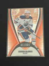 Connor McDavid 2025-26 Upper Deck Allure Hockey Orange Slice Card # 97