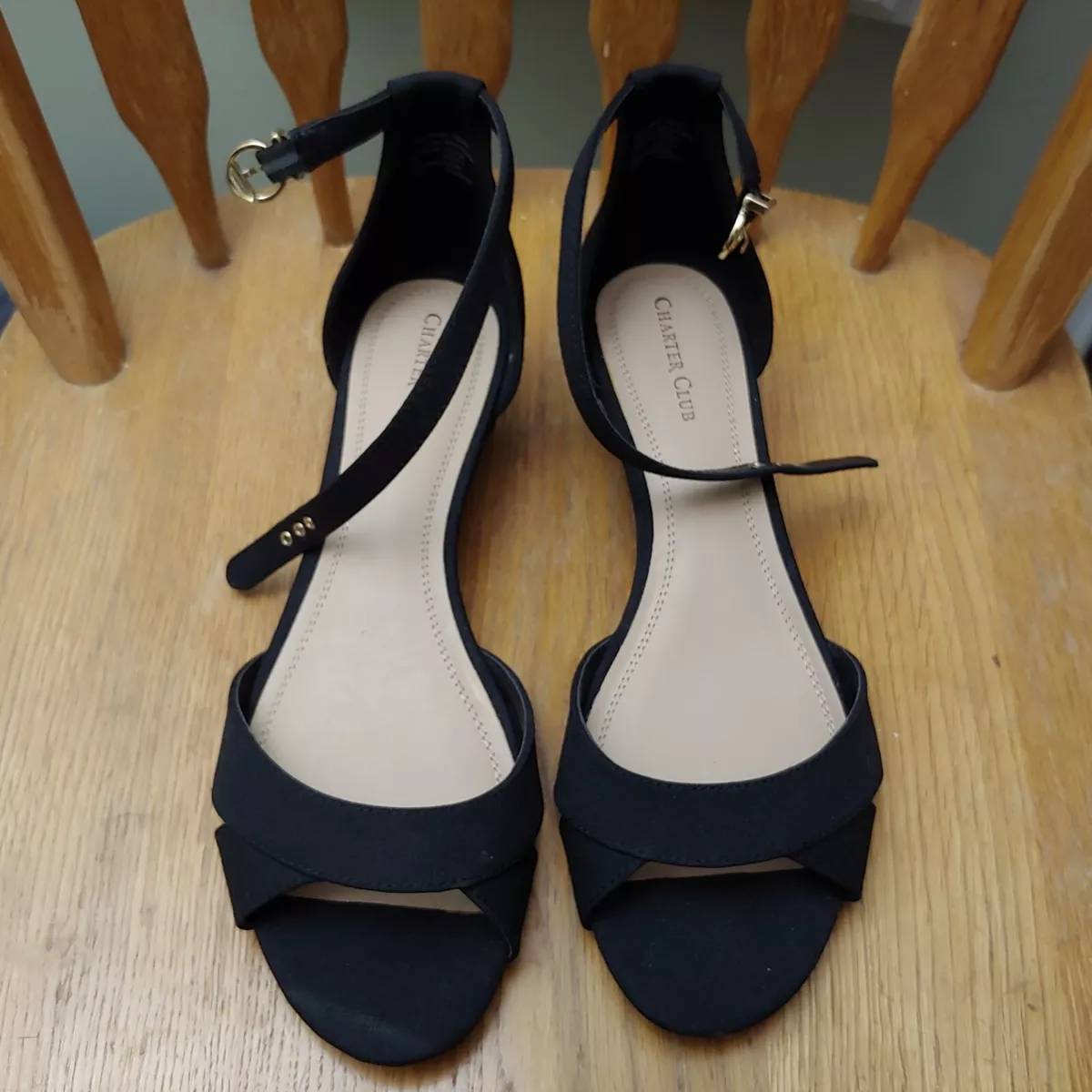 Charter club wedge sandals deals