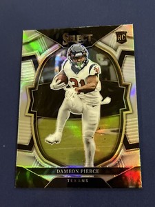2022 Select Dameon Pierce Silver Prizm Concourse Rookie Card RC #47 Holo SSP