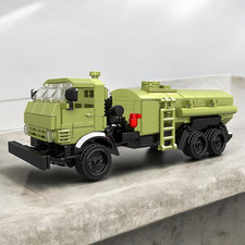 Kamaz Tankwagen 4310 Russisches Militär Modell 1:25 Klemmbausteine 428 Teile