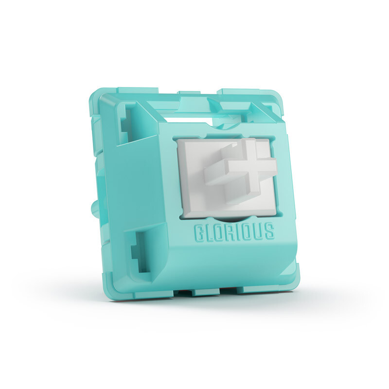 Glorious PC Gaming Race Lynx Blu 36 pz PCB montata Accessori GLO-SWT-LYNX-LUBED