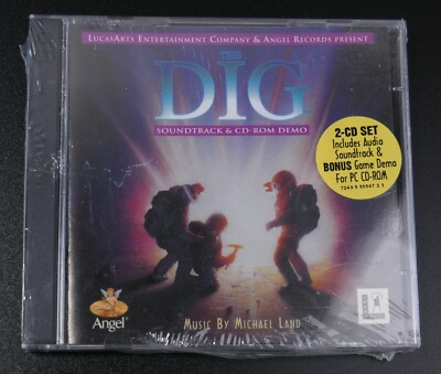 THE DIG Soundtrack CD from the LucasArts PC Game Sealed / Original Shrinkwrap
