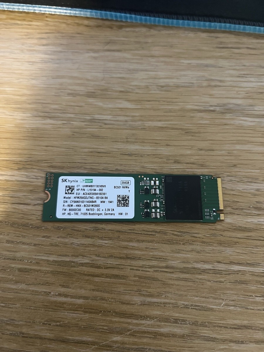 SK hynix PC711 NVME PCIe 256GB SSD UK
