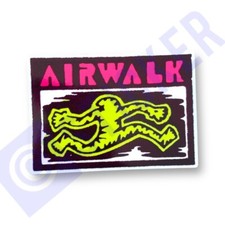 Adesivo Airwalk Skateboard Skateboard Vintage Classico