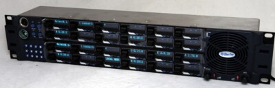 Clear-Com Clearcom V Serie Panel V24L4D 24CH Sprechanlage & Netzteil Werke Groß