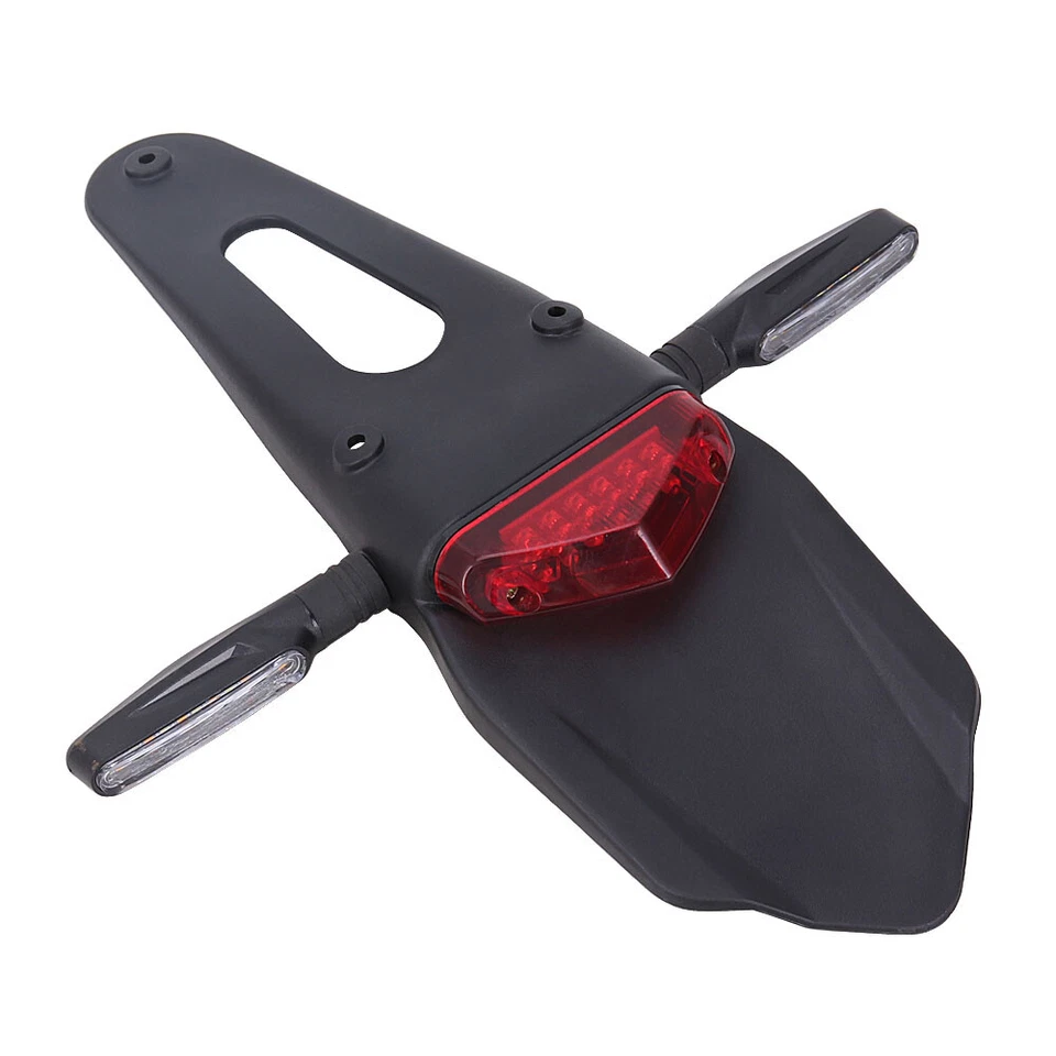 Motorcycle 12V LED Enduro Fender Brake Tail Light Turn Signal Off Road Dirt Bike - Image 4 of 4
