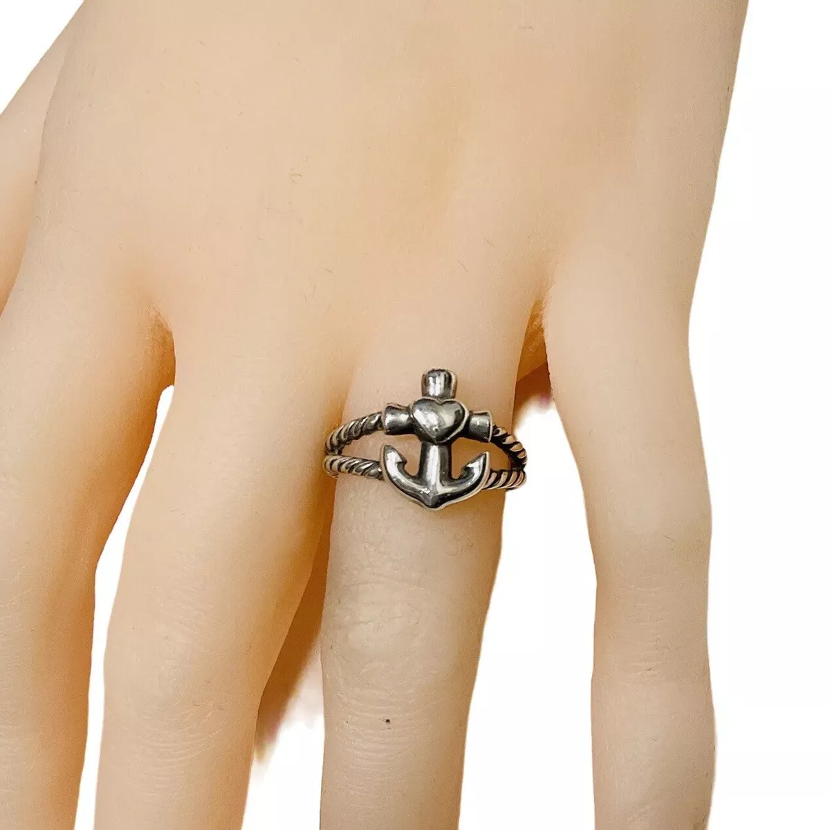 Cross Your Heart Ring in Sterling Silver and Bronze | James Avery