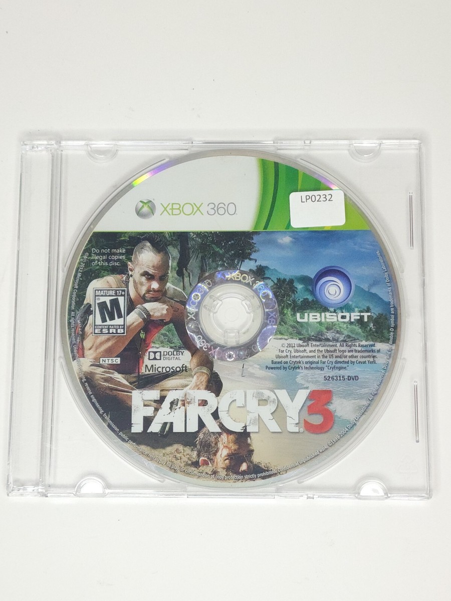 Far Cry (Microsoft Xbox 360, 2012) *Disk Only*