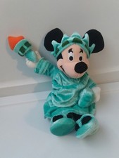 Statue of Liberty Minnie Mouse Disney Store Beanie Bean Bag Plush D28STL