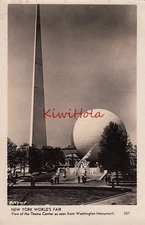 Postcard RPPC postcard New York World's Fair Theme Center 1940