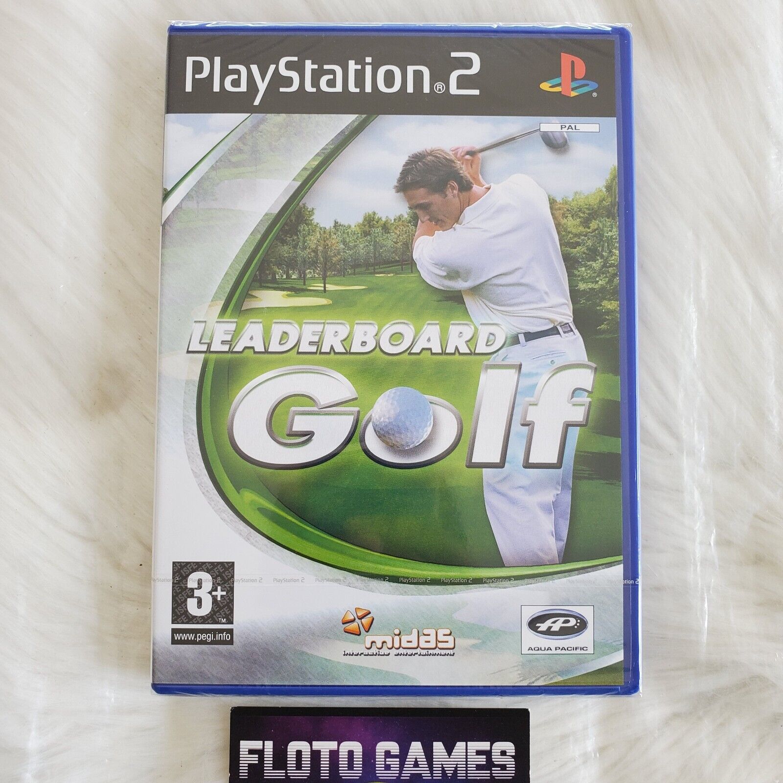 Jeu Leaderboard Golf pour PS2 PAL FR NEW Neuf sous Blister RARE -- Floto Games