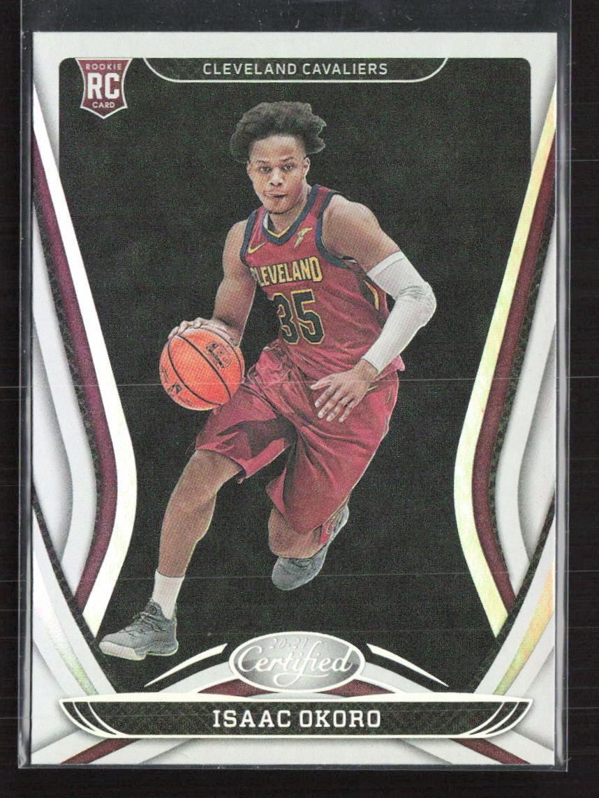 2020-21 Panini Certified #196 Isaac Okoro Cleveland Cavaliers (D)