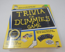 1998 Trivia For Dummies Board Game IDG Books Worldwide Pressman