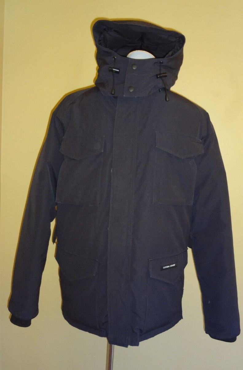 Men's Canada Goose Constable Navy Arctic Tech Hooded Parka Down