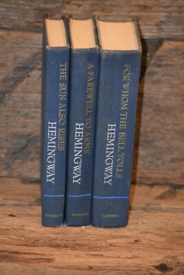 『セール中』Hemingway 3点セット Set of three Hemingway books | eBay