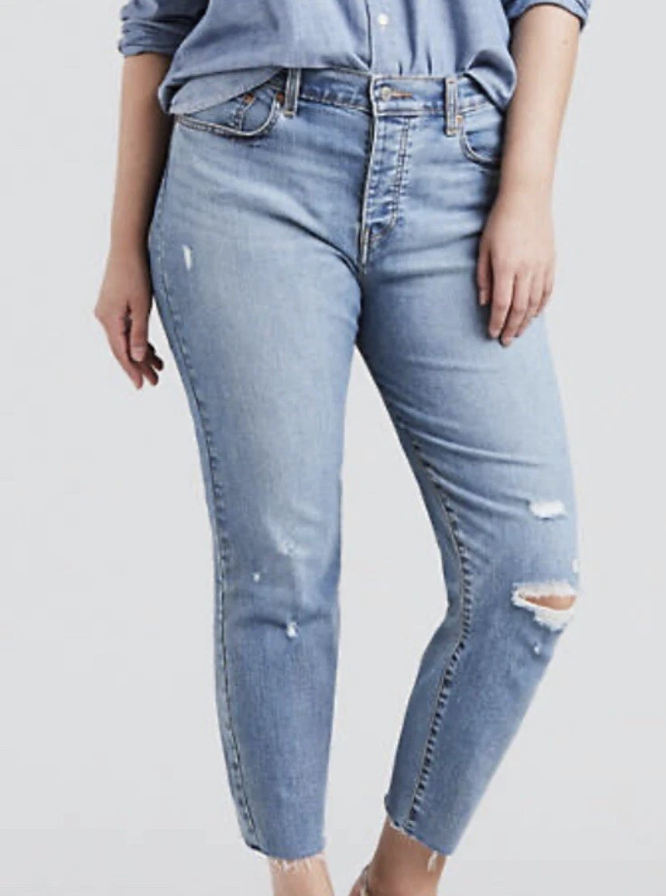 Levi's distressed jeans clearance womens