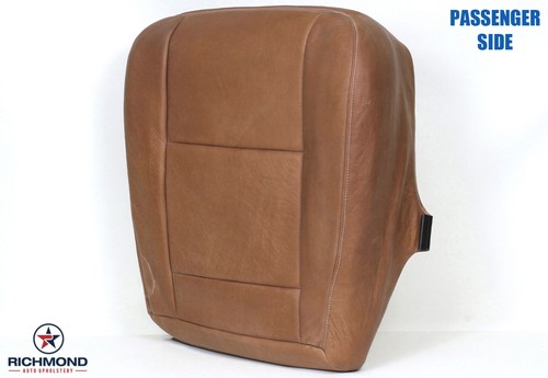 2007 Ford F250 King Ranch -Passenger Side Bottom Replacement Leather Seat Cover - Picture 3 of 12
