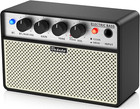 10W Mini Bass Amp, Portable and Rechargeable Bass Guitar Practice Amplifier w.