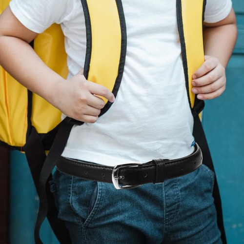 Boy Belt Strap Pants Belt Jeans Belt Kids Belt Artificial Belt Strap - Picture 2 of 12