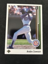 1989 Upper Deck Baseball Card #205 Andre Dawson Chicago Cubs NmMt Free Shipping!