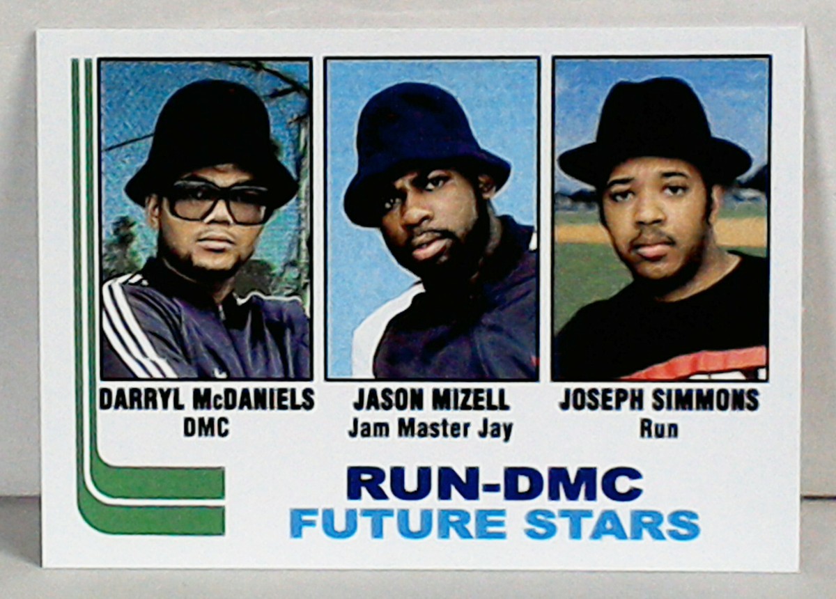 Run-DMC Future Stars: Custom-Designed Trading Card Rap Hip