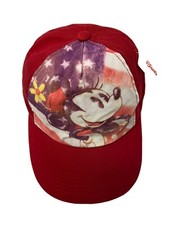 Minnie Mouse American Flag Disney Store Ball Cap Hat Adjustable Baseball