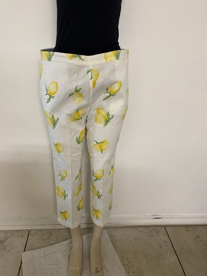 lemon capri pants