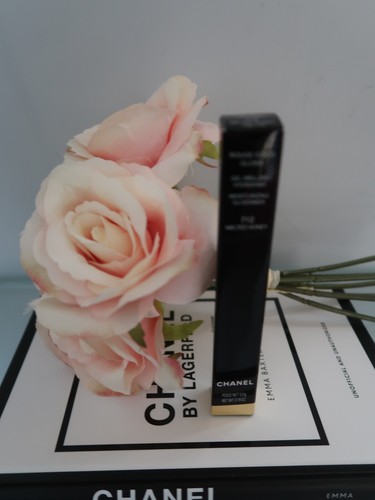 CHANEL ROUGE COCO LIP GLOSS 712 MELTED HONEY BNIB GENUINE MOISTURIZING GLOSSIMER - Picture 2 of 3