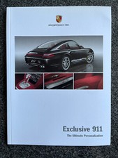 Porsche 911 997 Exclusive Options Prestige Brochure Book 2009 - 2011 Usa Edition