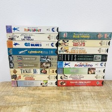 Lot Of 17 New Sealed Elvis Presley VHS Tapes GI Blues Fun In Acapulco Roustabout