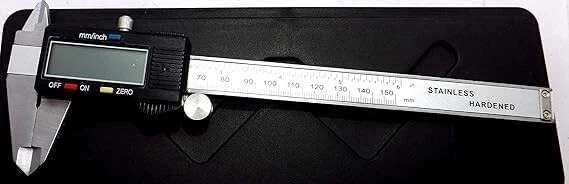 Digital Caliper Stainless Steel LCD Screen Vernier Caliper Measuring Tool Box - Image 4 of 4