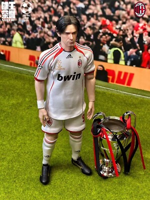 custom 1/6 scale Filippo Inzaghi Male Model for 12'' Action