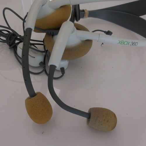 2 Helmets Auditeur Speaker Xbox 360 Microsoft Vintage Design - Picture 6 of 8