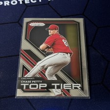 2024 Prizm Baseball Chase Petty Top Tier Insert
