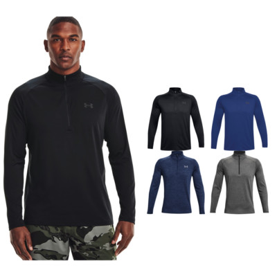 Under Armour tech 2.0 1/2 zip lange Ärmel Fleece 1328495 - Anti-Geruch-Technolog