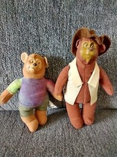 Disney The Country Bears McDonald  s Plush Happy Meal Toys Set Of 2
