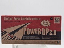 Power Up 2.0 Electric Paper Airplane Conversion Kit 8 Fun Activity Open Box