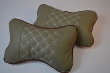 2 Stück Universal KFZ Kopfstützen Kissen Auto Nackenstütze Nackenkissen PH-003