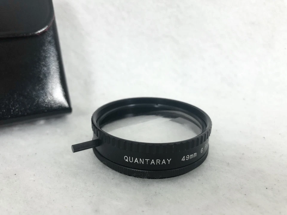 Quantaray 49mm 6 Parallel Filter w/Case Trick Shot Made in Japan Rare - Image 3 of 4