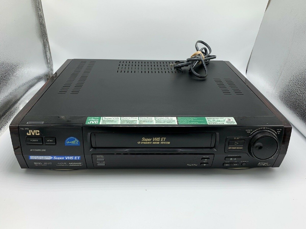 VICTOR HR-W5 VHS S-VHS VCR W-VHS Vintage video player, working, made in VICTOR HR-W5 VHS S-VHS VCR W-VHS Vintage video player, working, made in