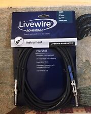 Livewire Advantage Instrument Cable 15 ft. Black