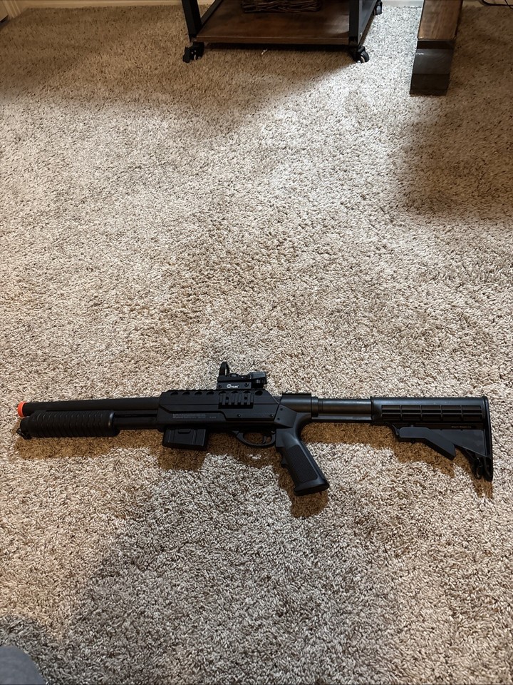Voodoo Shotgun Airsoft Gun. (included With A Laser Sight) | eBay